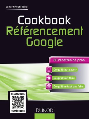 cover image of Cookbook Référencement Google